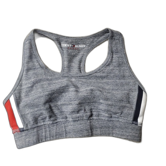 Tommy Hilfiger Sleeveless Blouse and Sports Bra - Preppy Business Casual Athlete - Picture 2 of 8